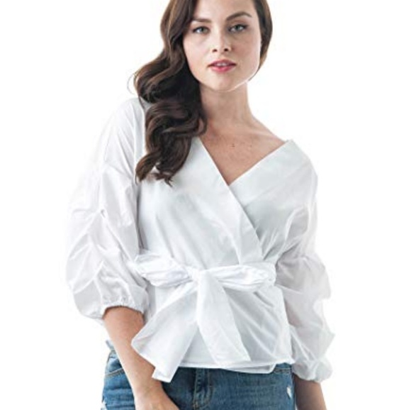 INA Tops - INA Wrap Top💖Brand New!